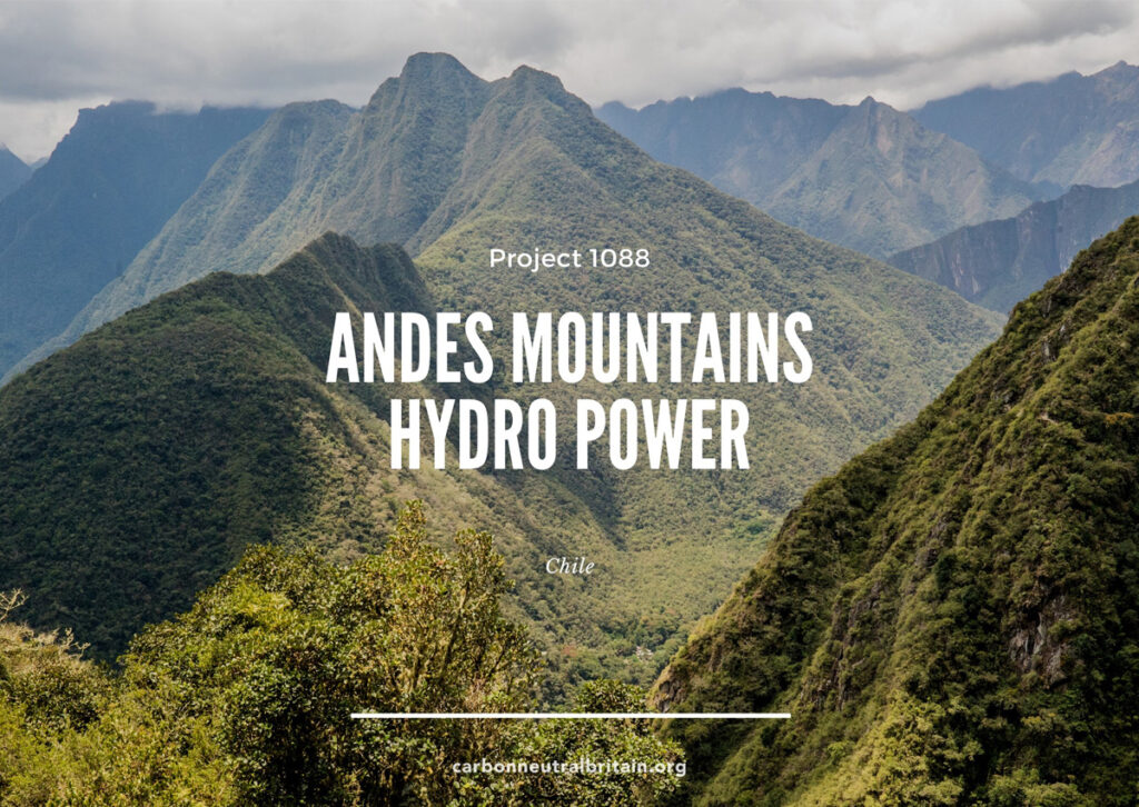 The Andes Sustainable Hydro Power Plant in Chile