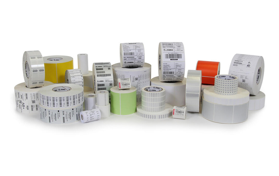 Various types of print and apply labels